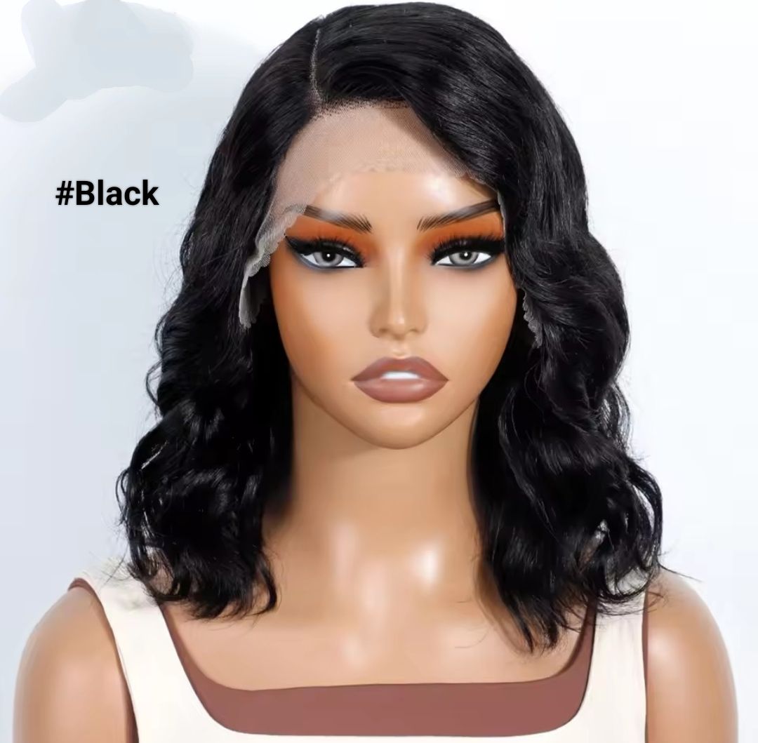 Thea Wigs | Human Hair Side Part Lace Front