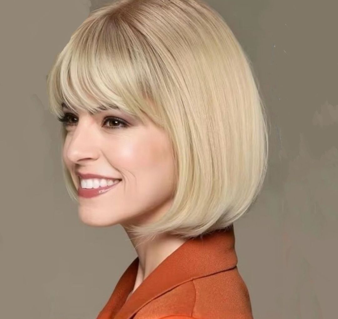 HUMAN HAIR TOPPER Fringe | Silk Base 16.5x16.5 cm