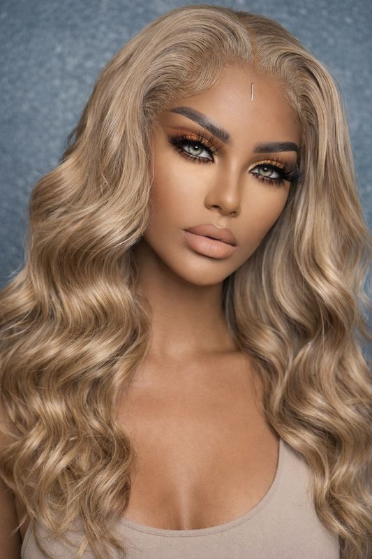 Cathee Wig | Diamond Blonde Human Hair Lace Front 