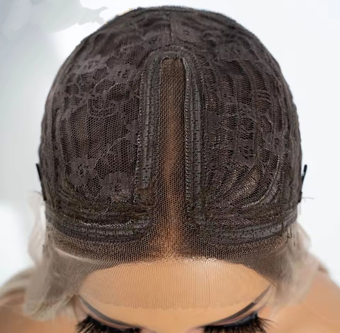 Janet Wig | Rooted Pearly Beige Blonde Lace Front