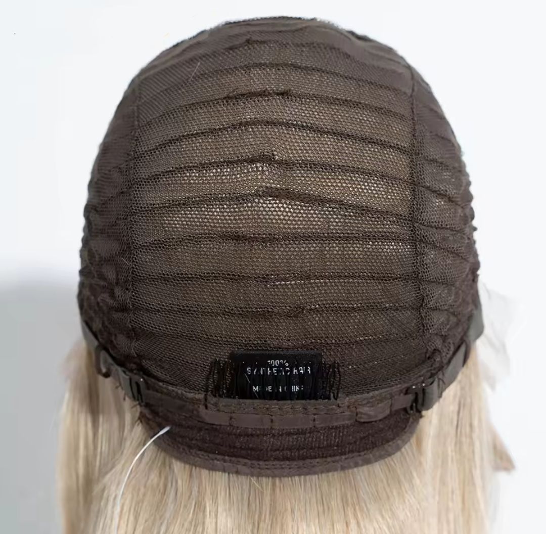 Janet Wig | Rooted Pearly Beige Blonde Lace Front