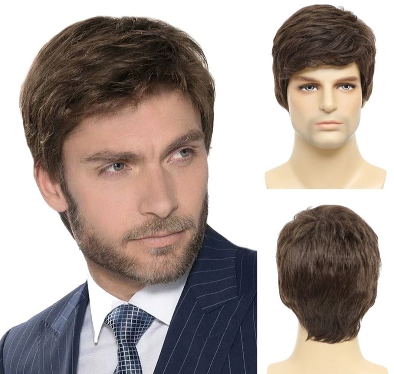 John Wigs | Men's Human Hair Blend