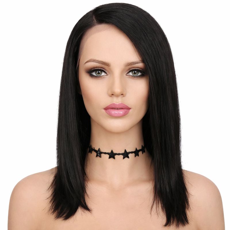 Jennifer Wigs | Human Hair Side Part Lace Front