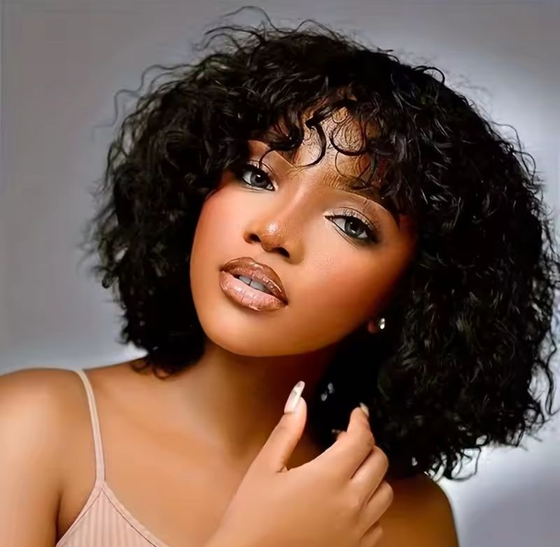 Gabbie Wigs | Curly Human Hair
