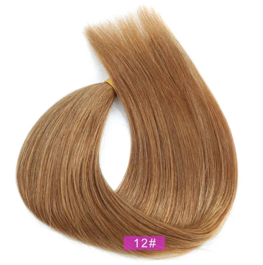 Ponytail Extension Clip On Straight Human Hair