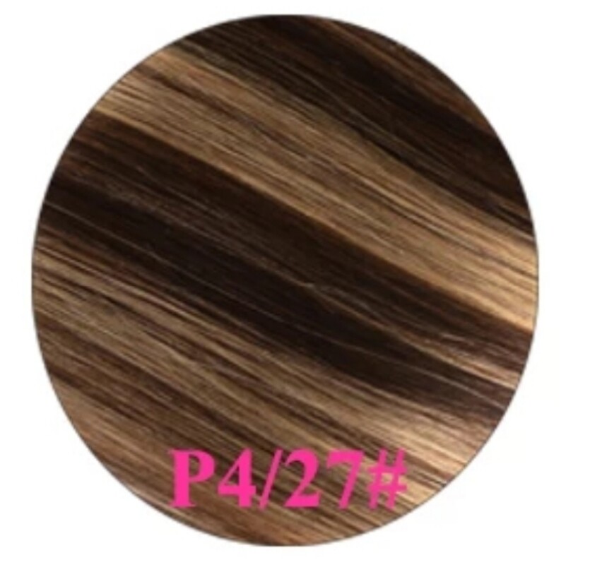 Ponytail Extension Clip On Straight Human Hair