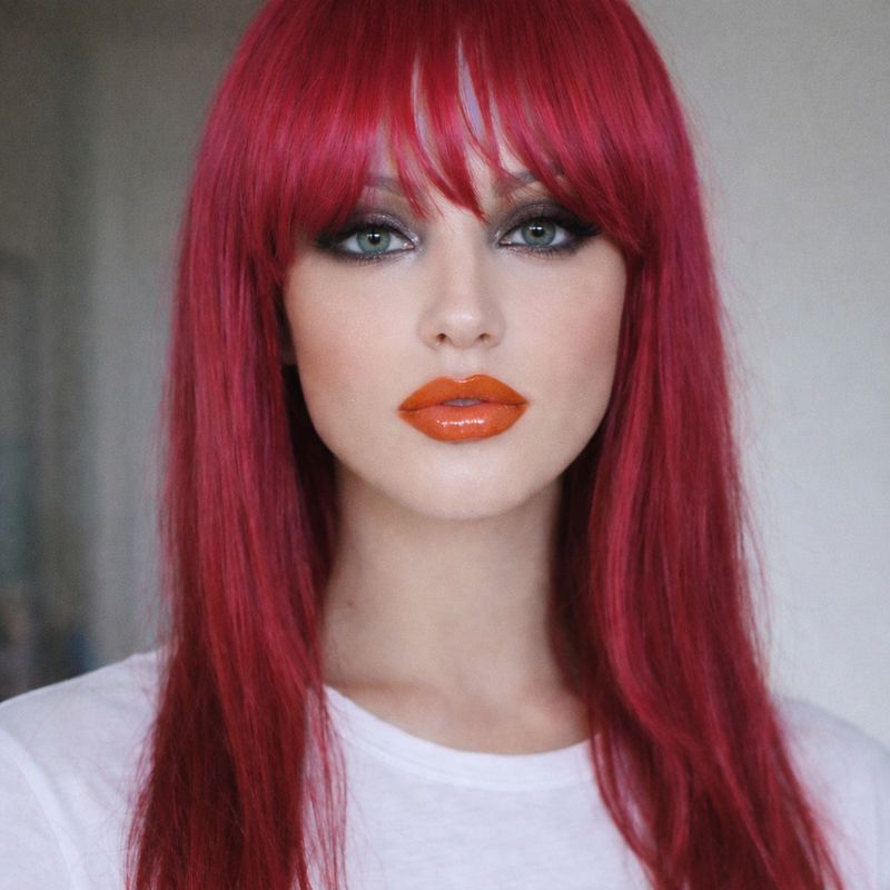 Jade Wig | Cherry Pink Human Hair