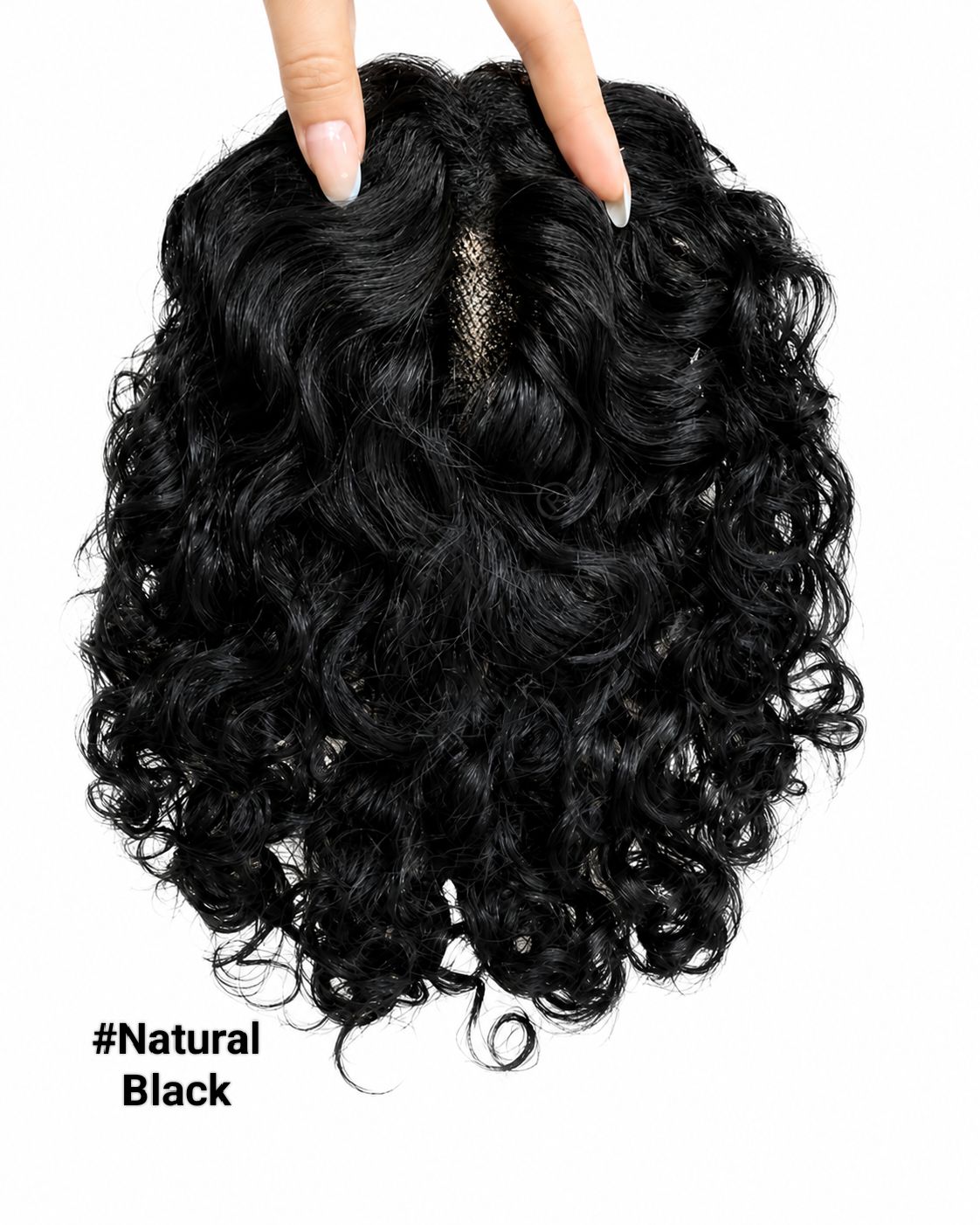 HUMAN HAIR TOPPER |  PU Base 9x13cm
