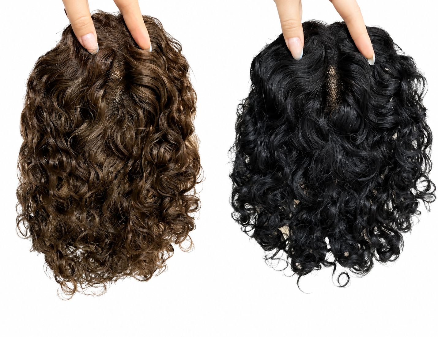 HUMAN HAIR TOPPER |  PU Base 9x13cm