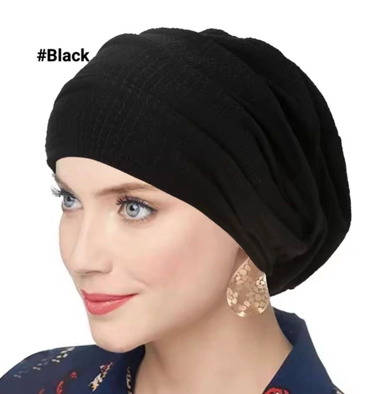 RUFFLED TURBAN