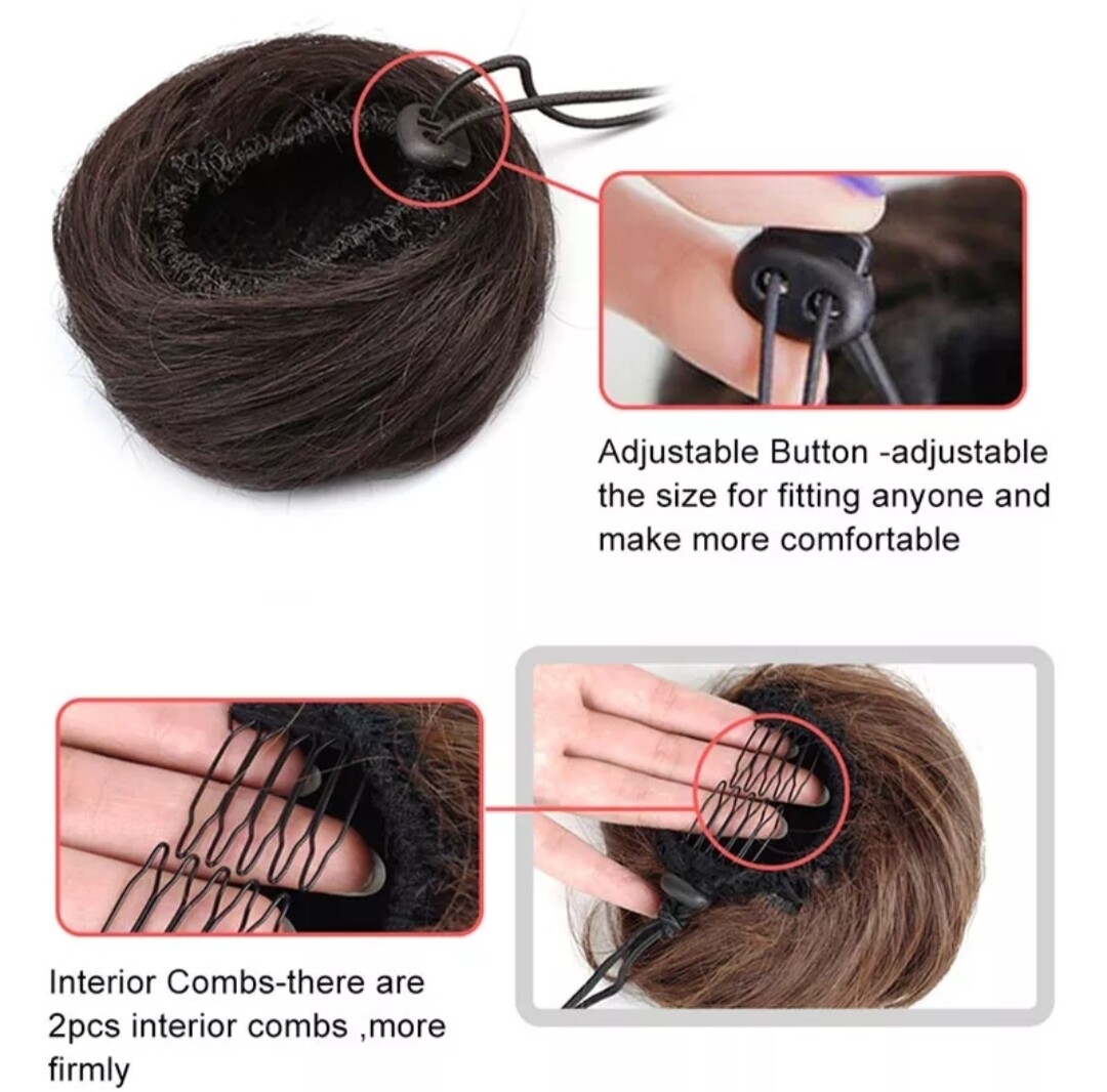 DONUT BUN SYNTHETIC HAIR