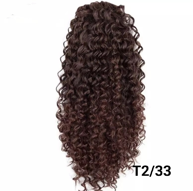 Ponytail Extension Drawstring Curly Synthetic Hair