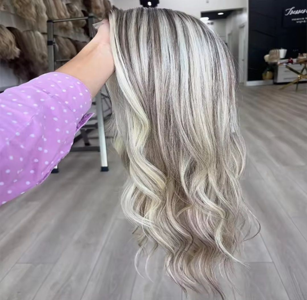 Samantha Wig | Ashiest Blonde Human Hair Lace Front 