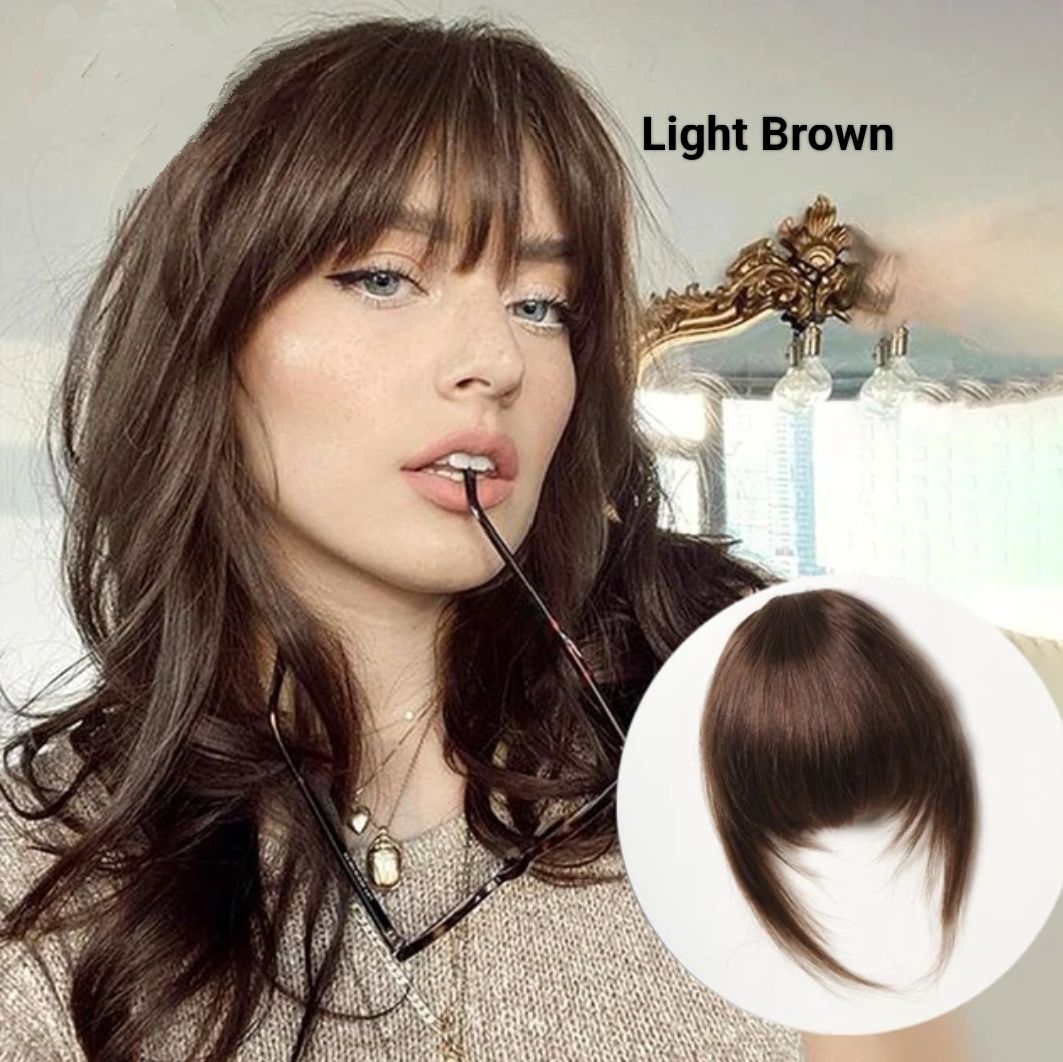 FRINGE EXTENSION CLIP IN HUMAN HAIR 