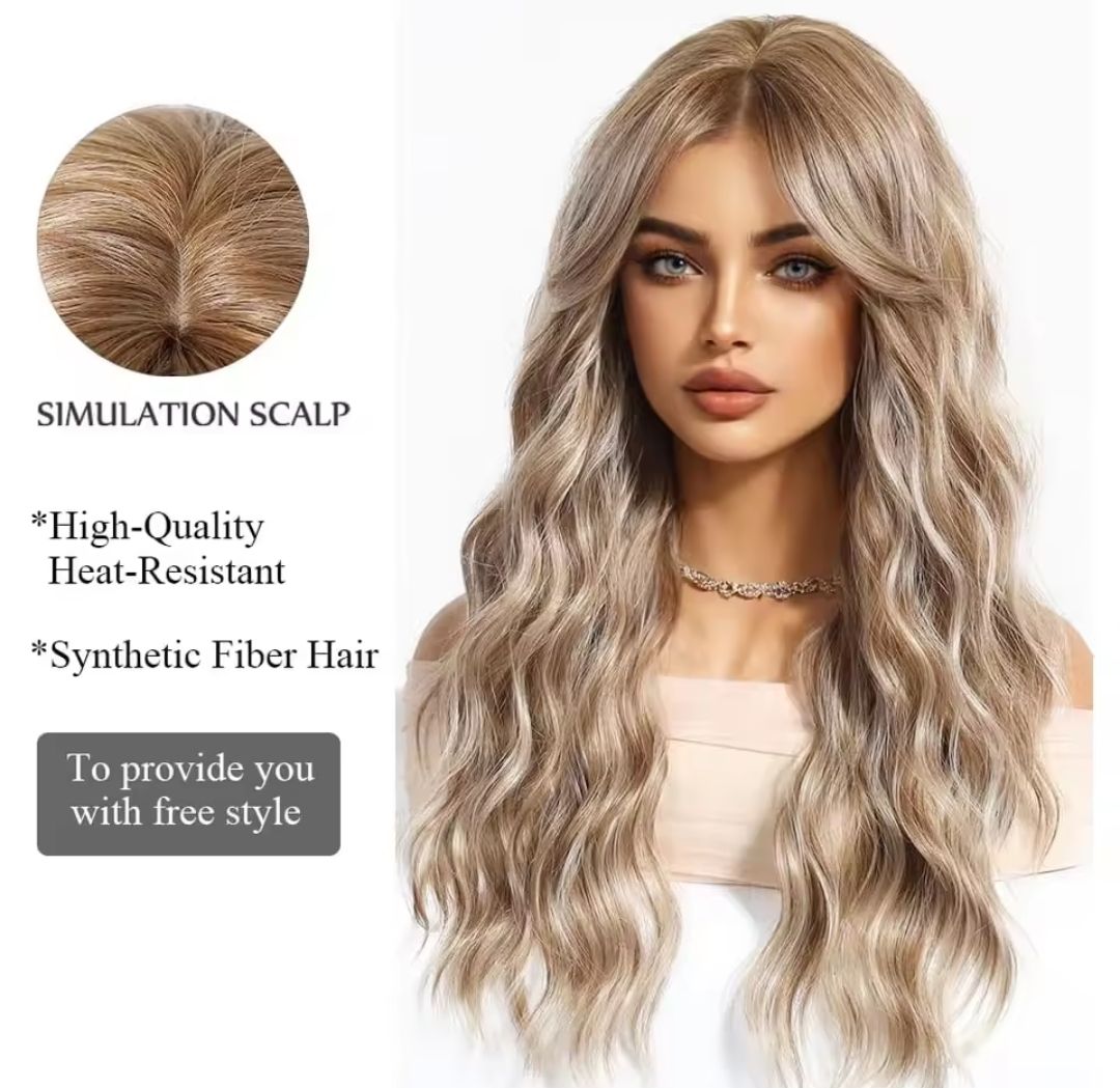 Pam Wig | Blonde Light Brown Mix