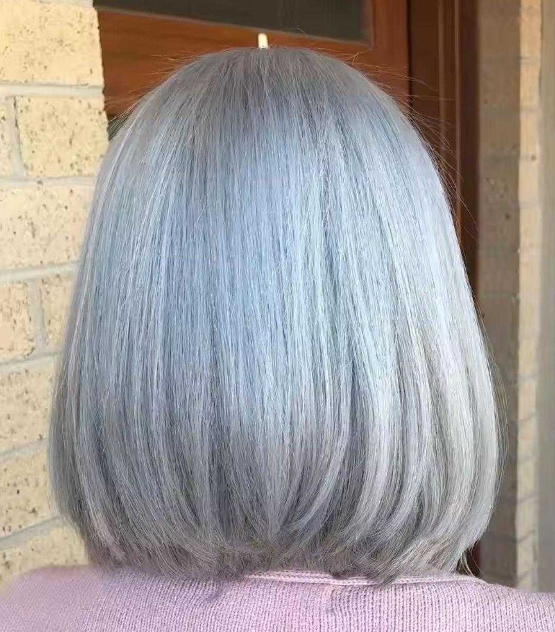Leanne Wig | Silver Grey Human Hair Lace Front 