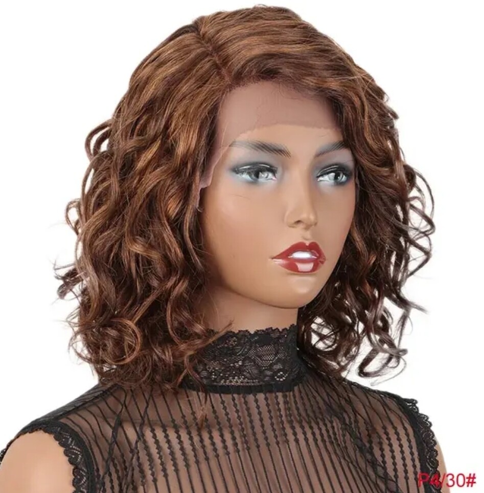 Talia Wigs | French Curl Human Hair Lace Front