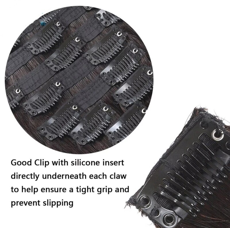 LUXURY CLIP IN HUMAN HAIR EXTENSIONS