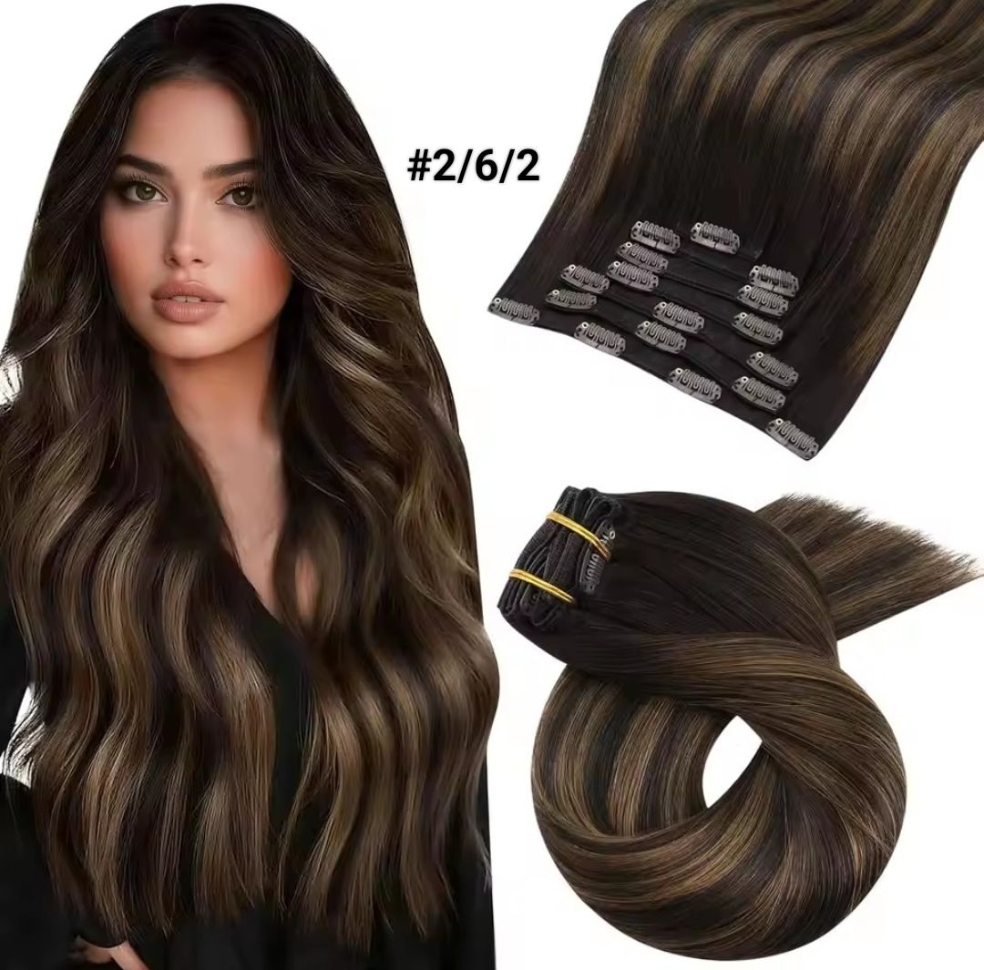 Luxury Clip In Human Hair Extensions