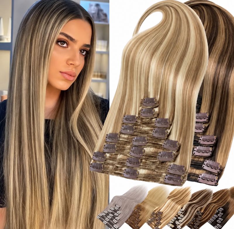 Luxury Clip In Human Hair Extensions