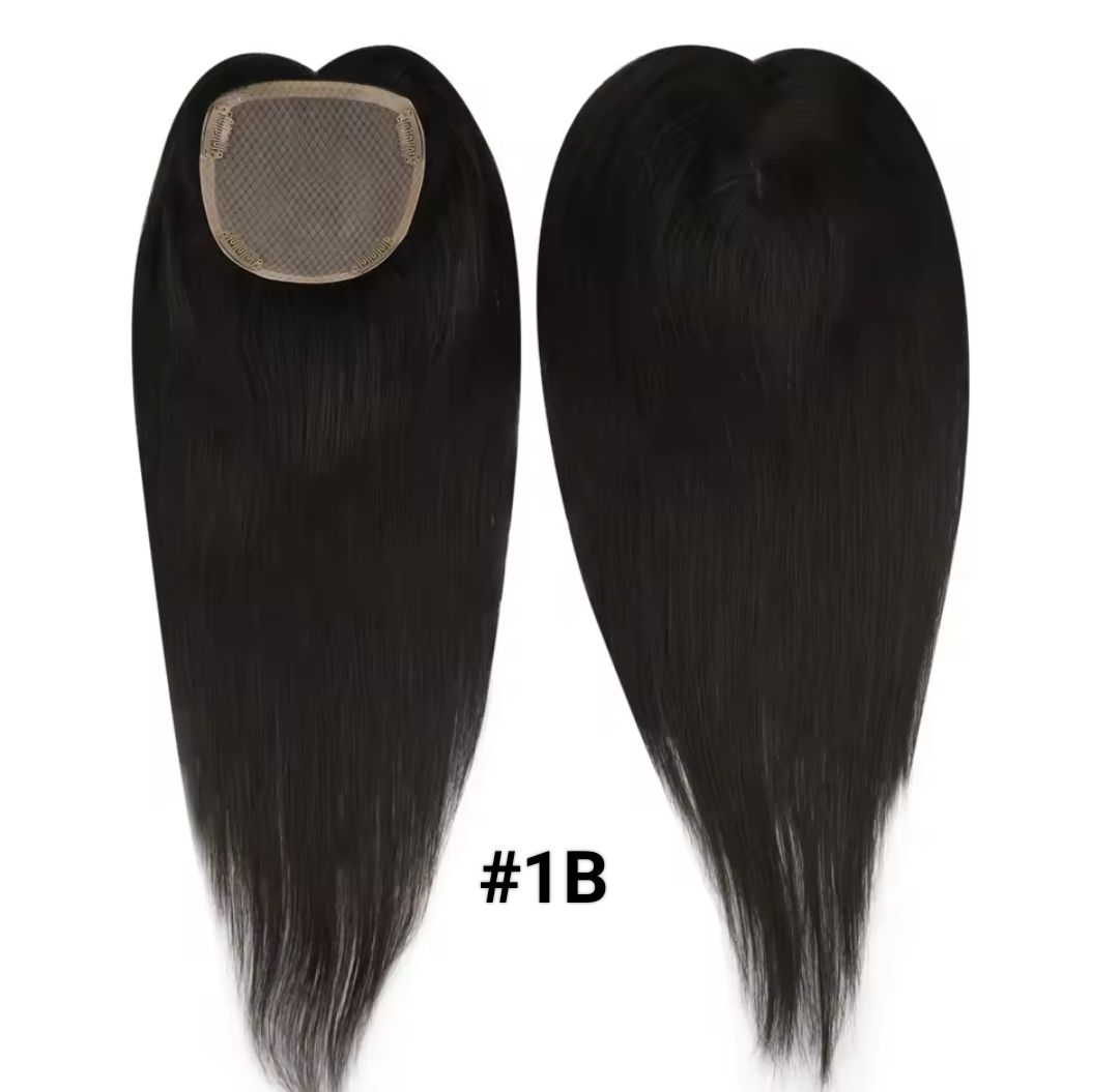 HUMAN HAIR TOPPER Mono Base 13x13cm
