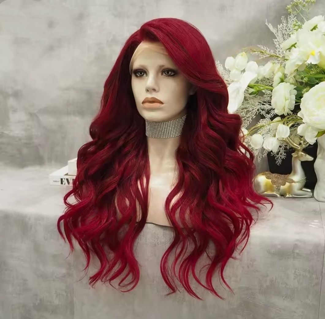 Alice Wig | Red Blend Free Part Lace Front 