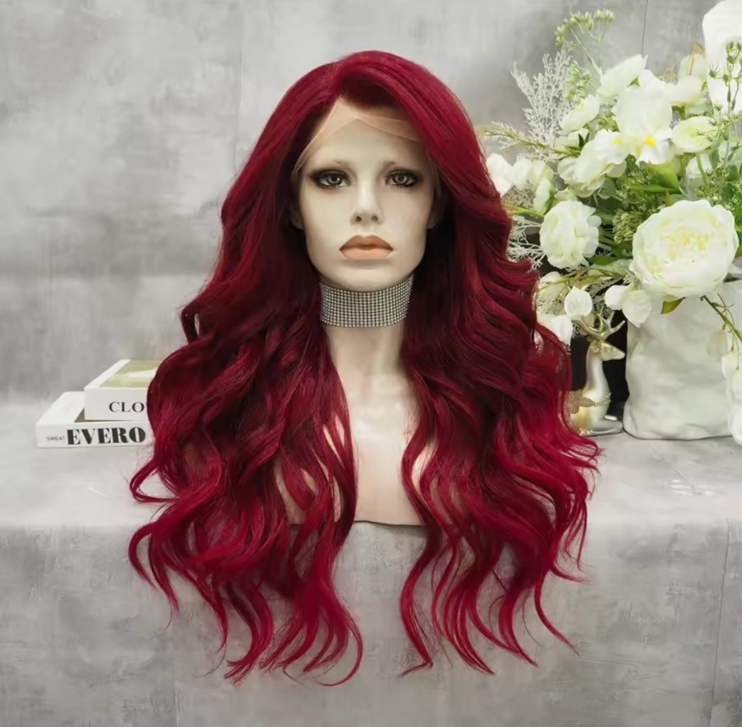 Alice Wig | Red Blend Free Part Lace Front 