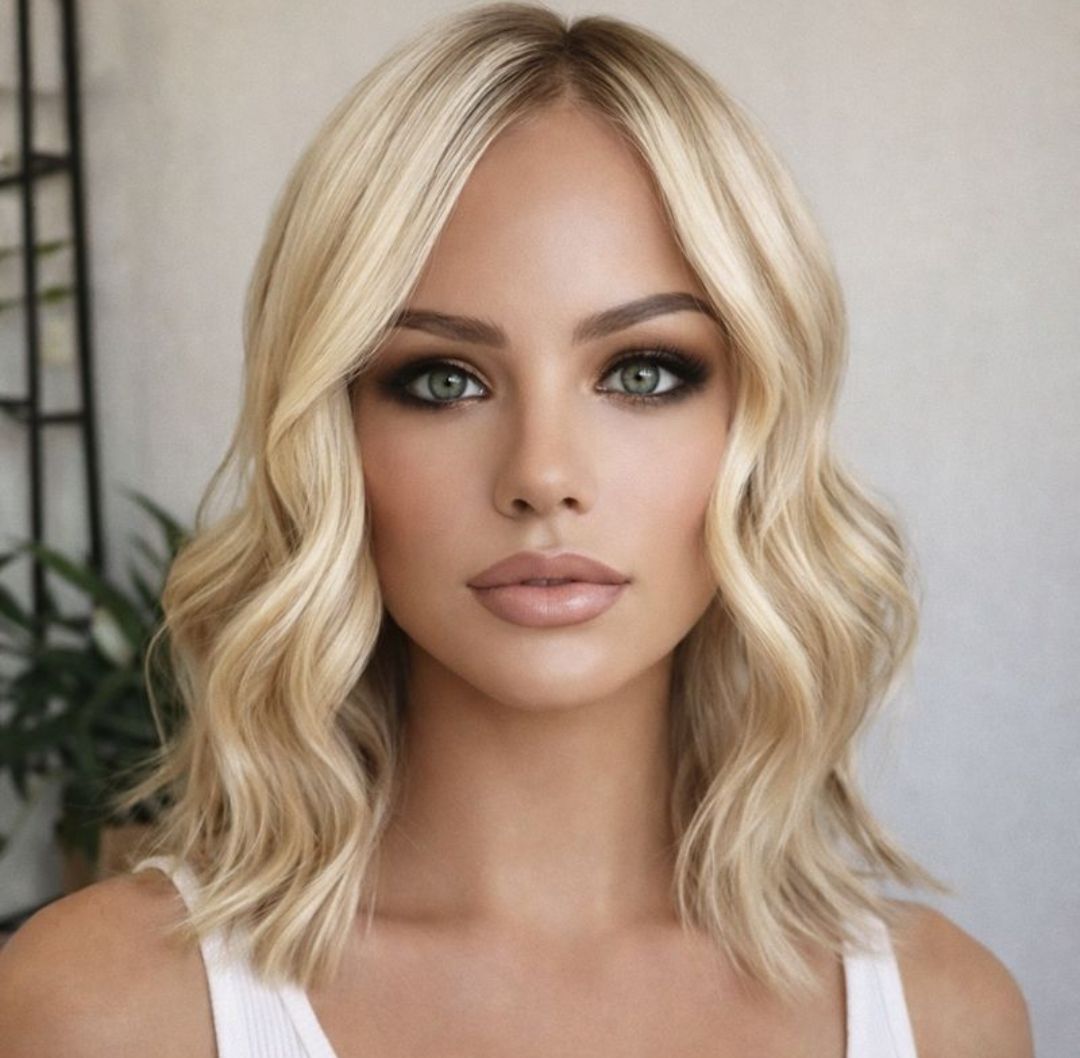 Tatum Wig | Creamy Blonde Human Hair Lace Front
