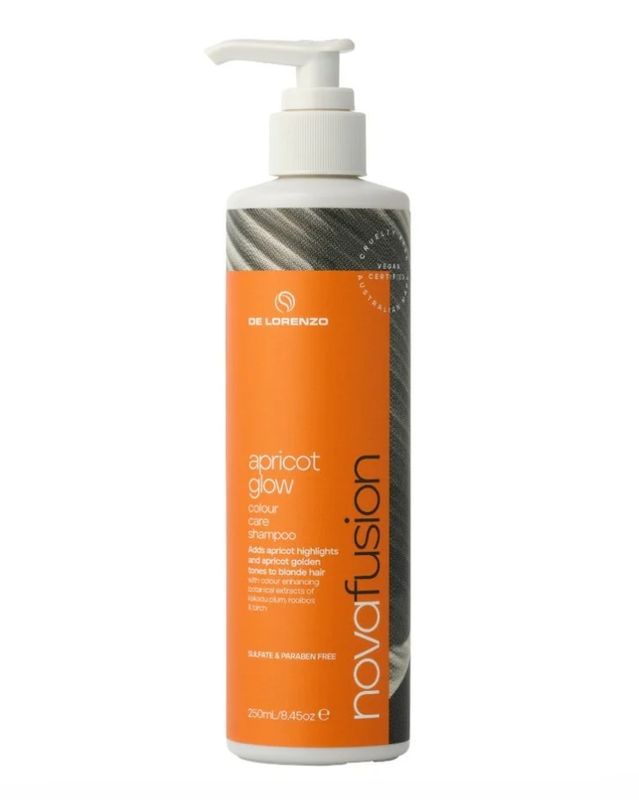 de lorenzo novafusion apricot glow SHAMPOO 250ml