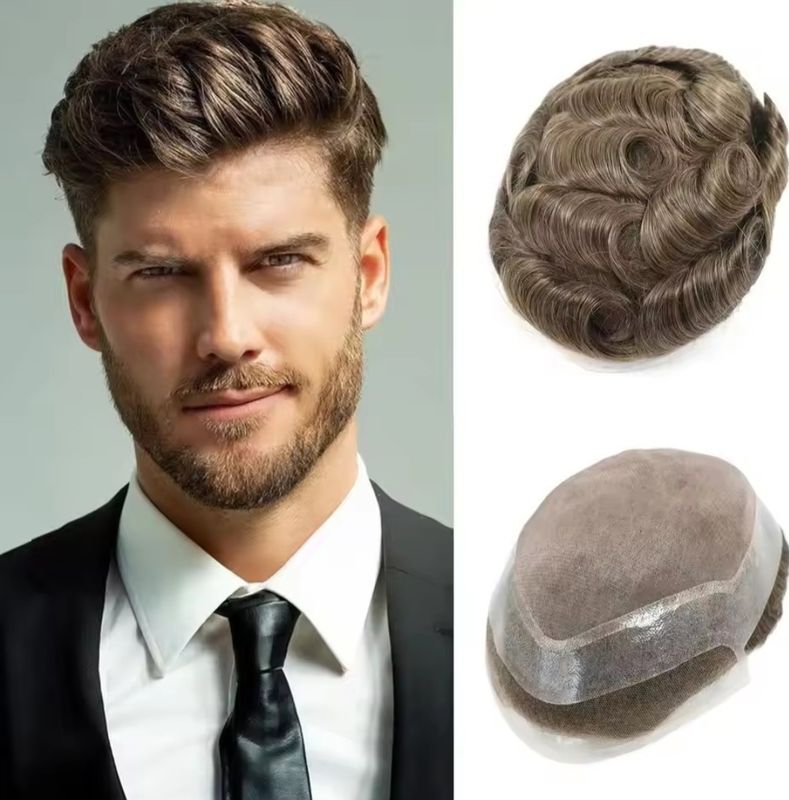 MICHAEL | MENS UNIT HAIR SYSTEM MONO SWISS LACE
