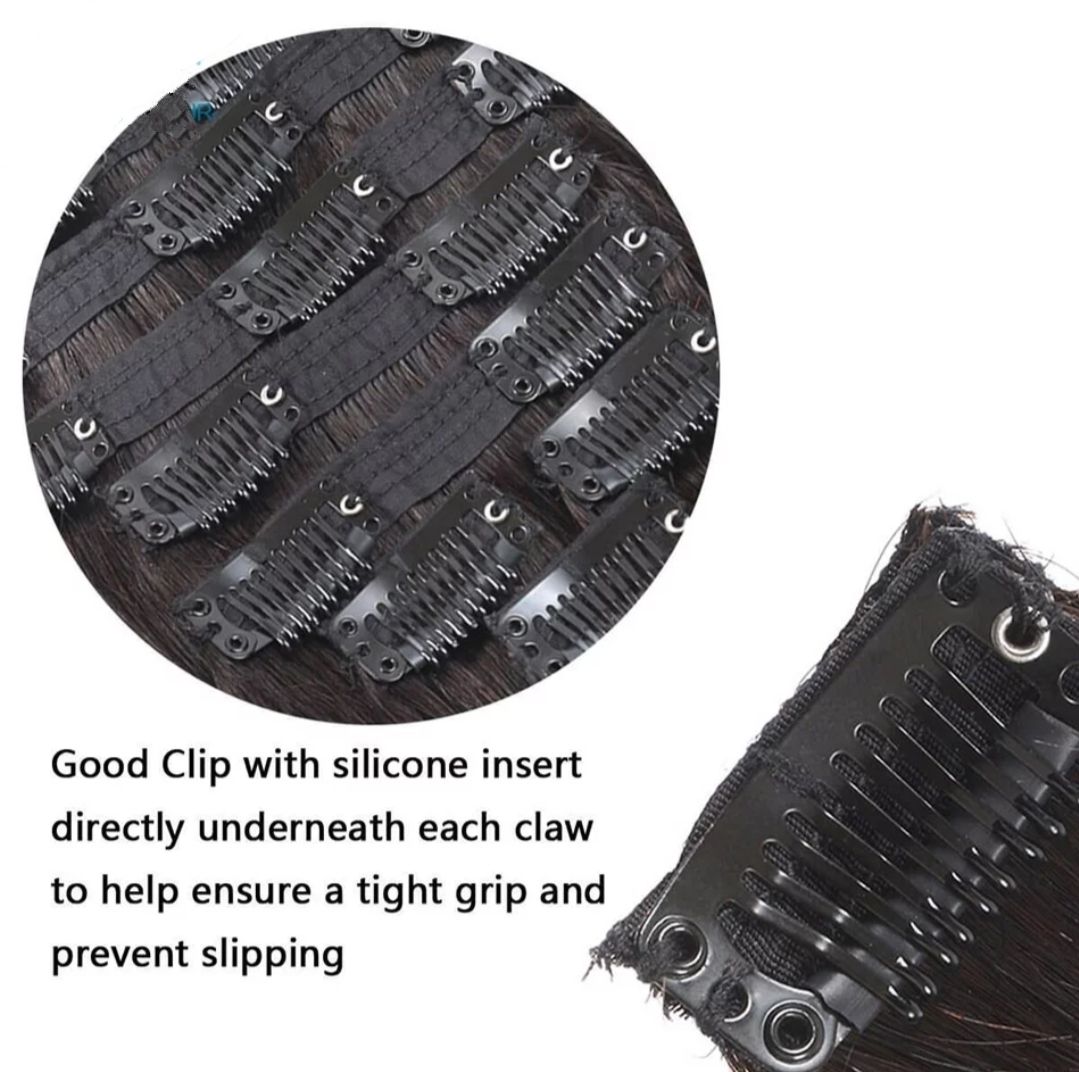 Standard Clip In Human Hair Extensions
