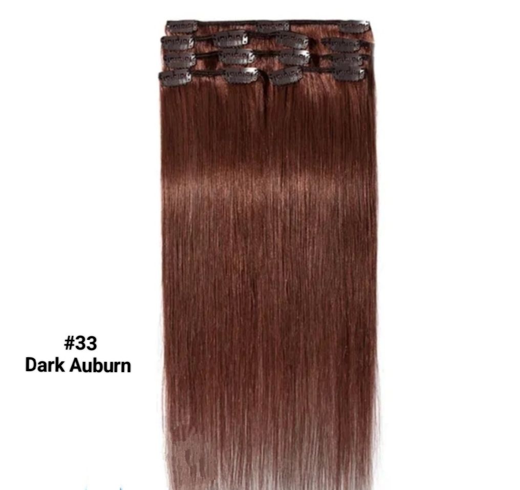 Standard Clip In Human Hair Extensions