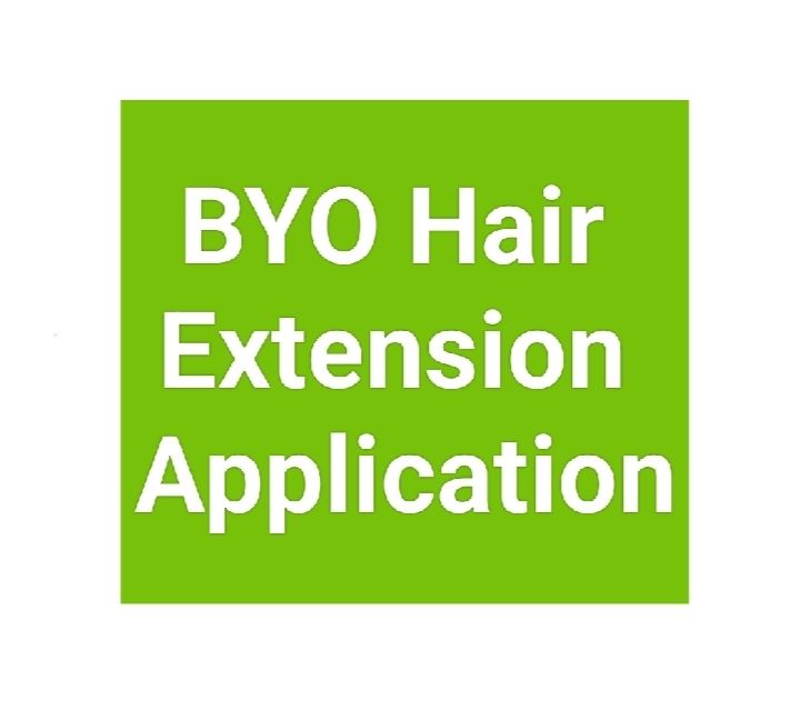 BYO Tape | Weft Hair Extension Application