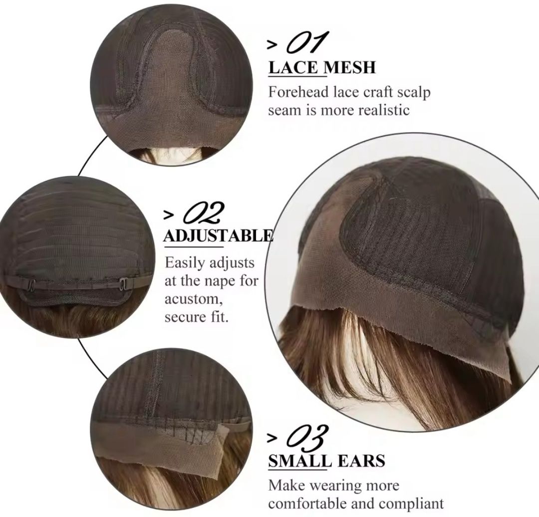 Gemma Wigs | Side Part Human Hair Bob