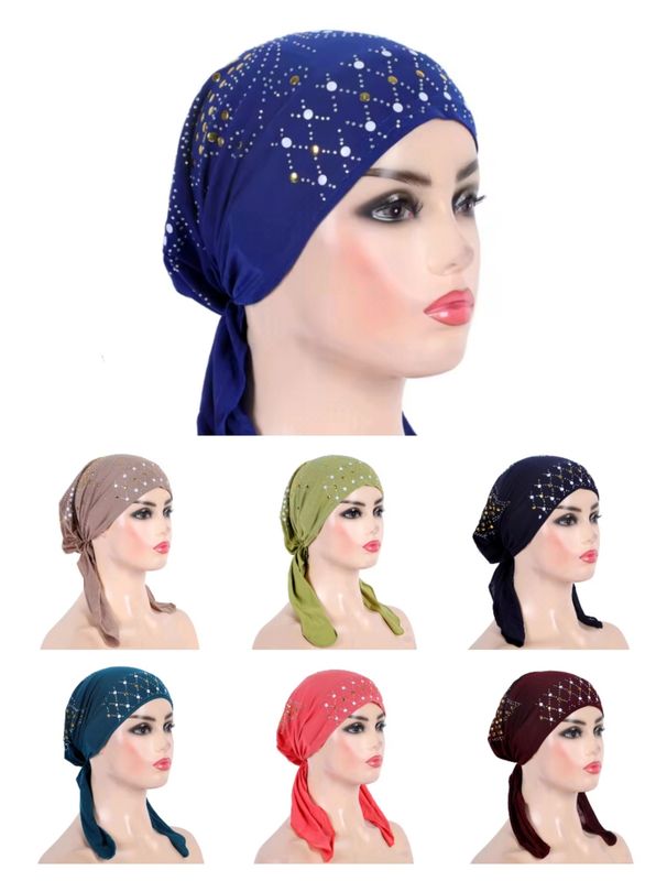 EVENING TIE BACK TURBAN