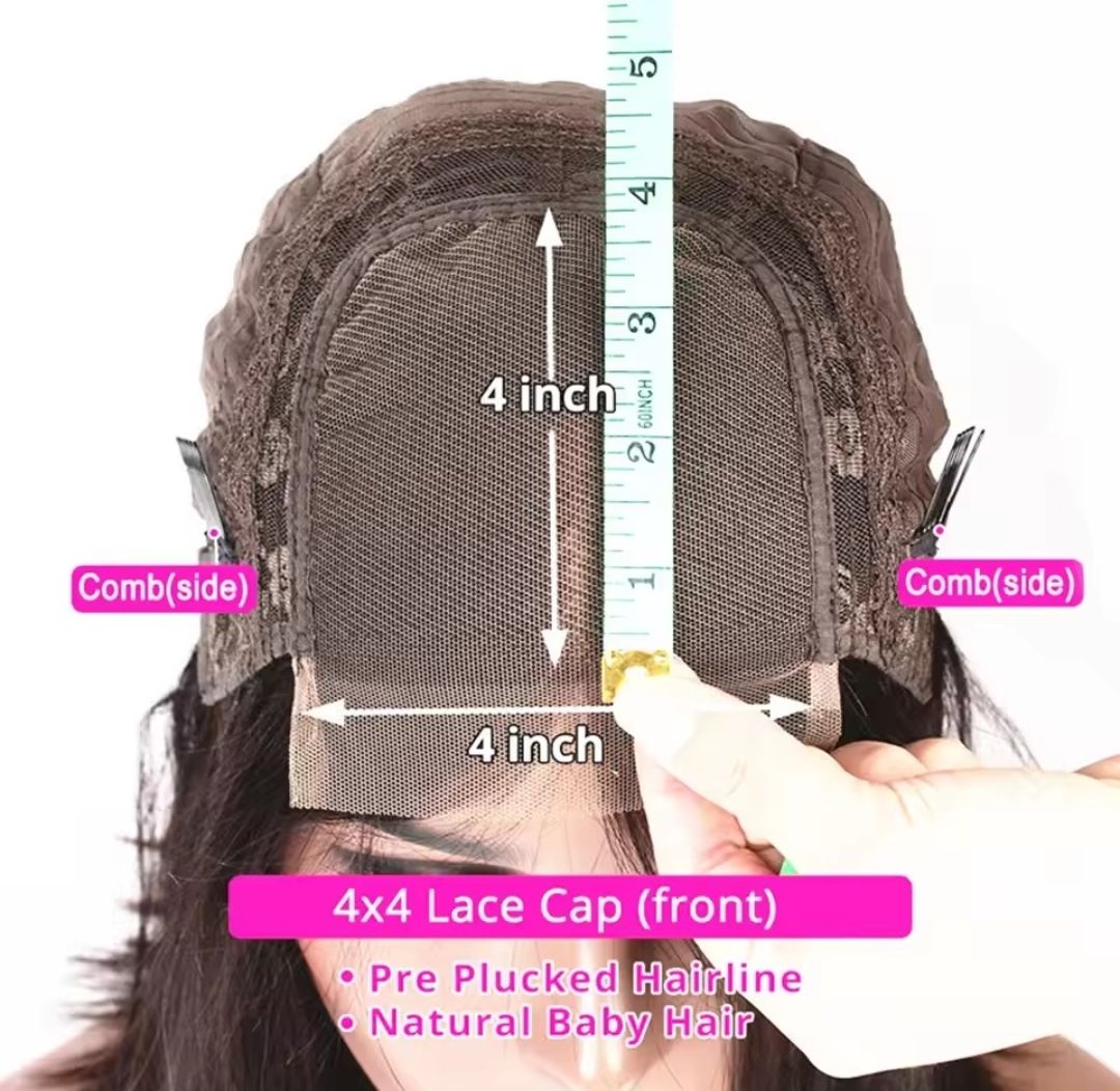 Sandie Wig | Darkest Brown Human Hair Lace Front