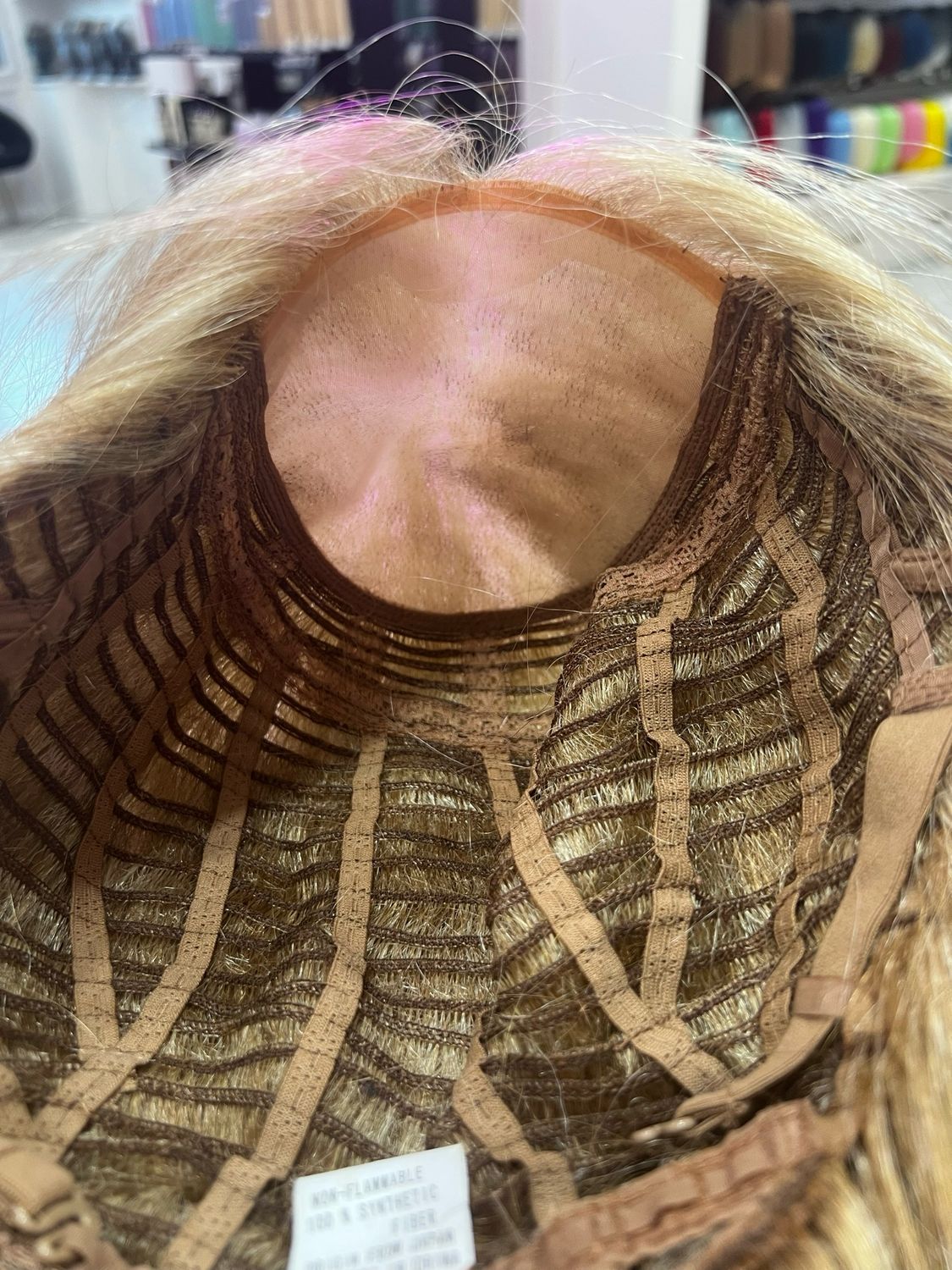 Andie Wig | Light Blonde Mix Luxury HD Modacrylic Collection