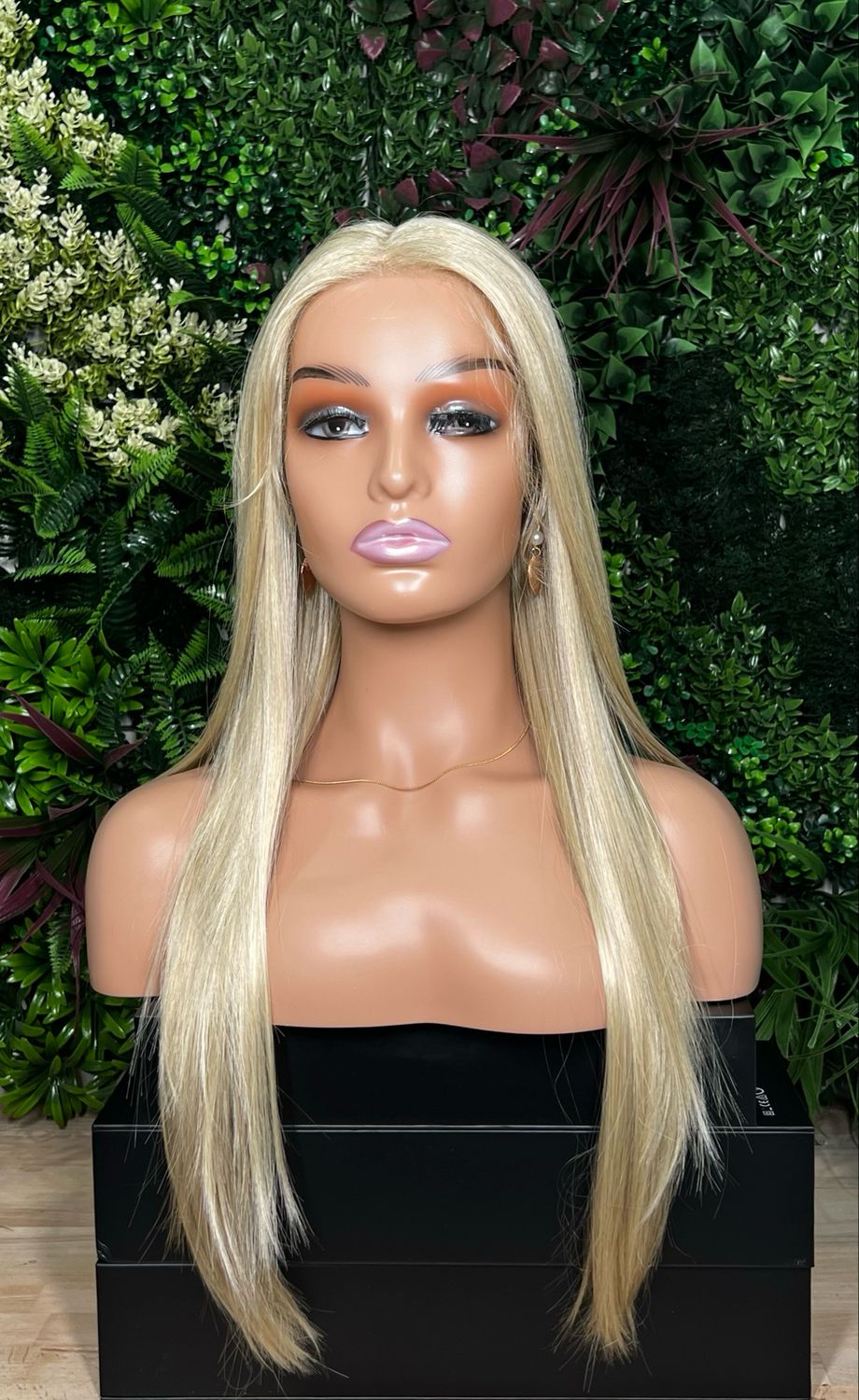 Pamela Wig | Platinum Blonde Luxury HD Modacrylic Collection