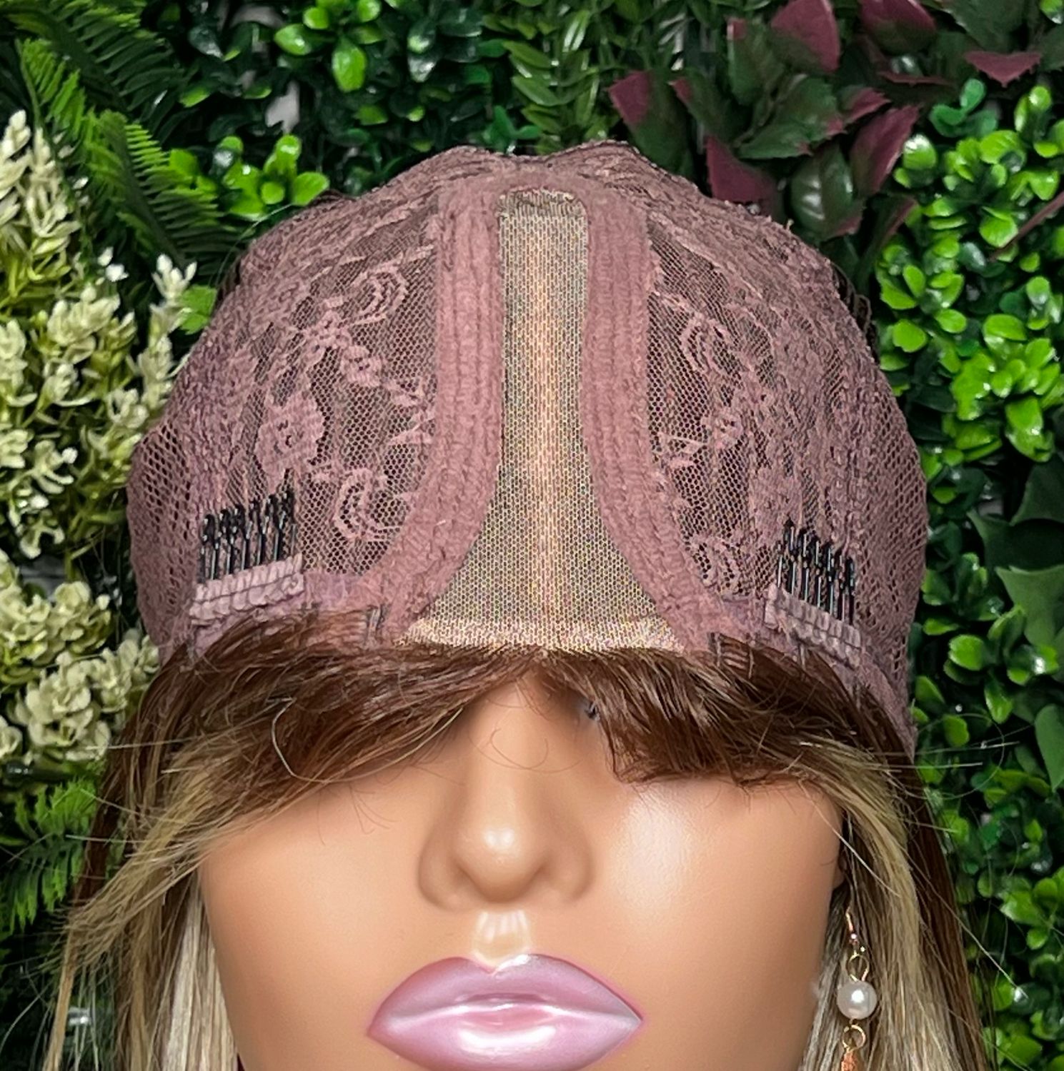 Desiree Wig | Blonde with Brown Low Lights Ombre Luxury HD Modacrylic Collection