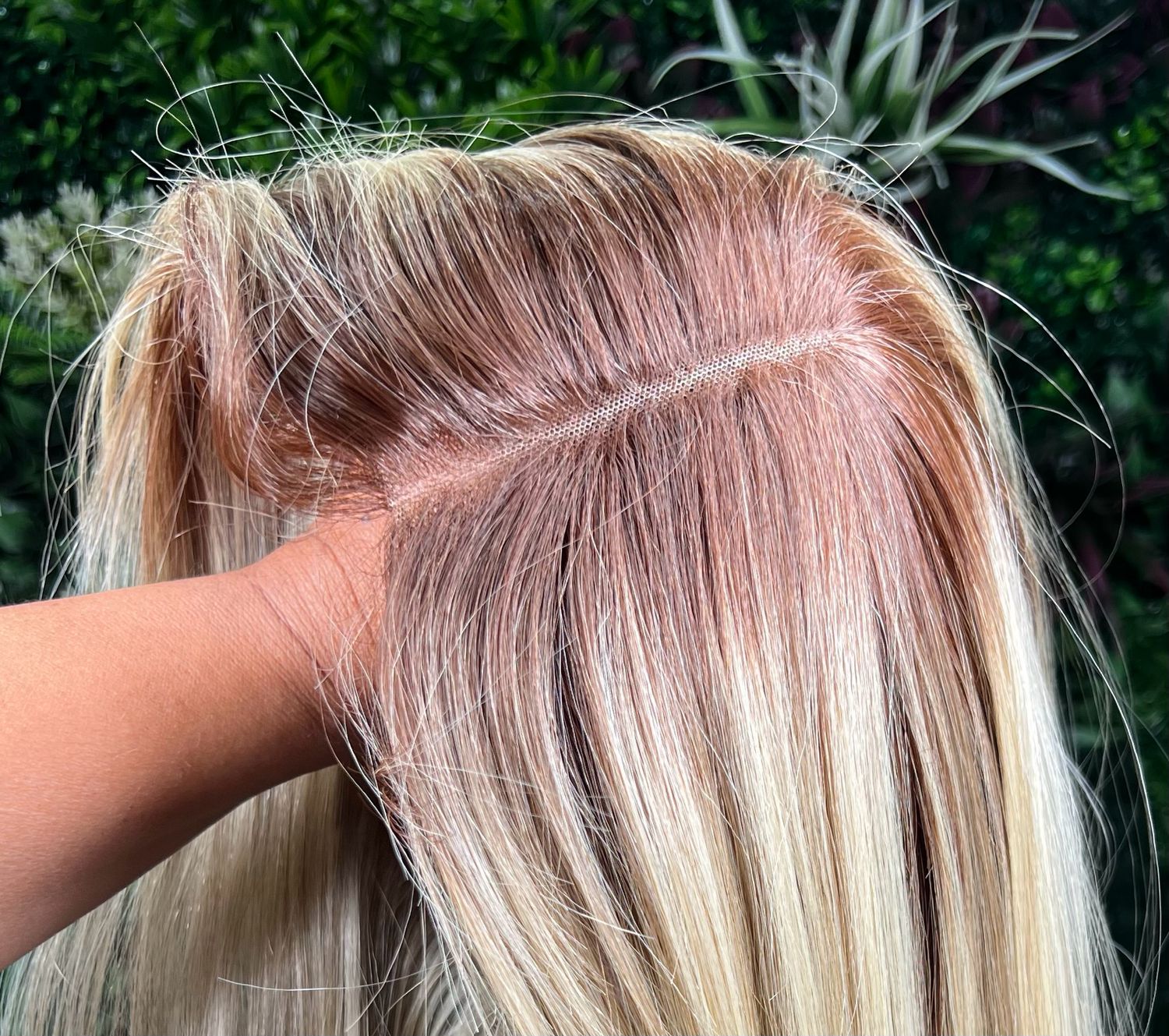 Desiree Wig | Blonde with Brown Low Lights Ombre Luxury HD Modacrylic Collection