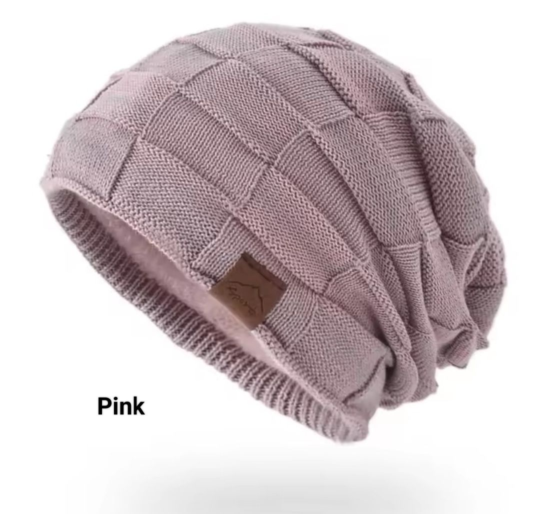 WINTER KNITTED BEANIE TURBAN