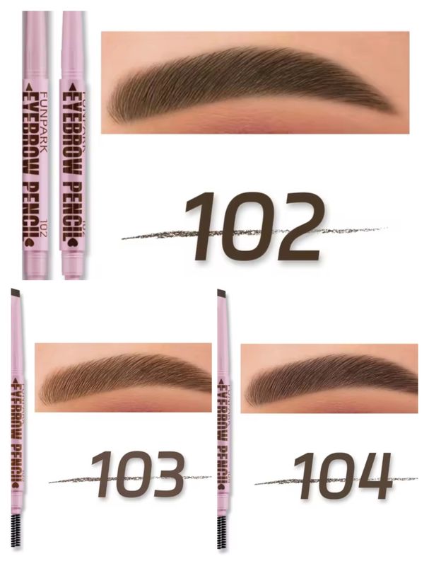 2 IN 1 EYE BROW PENCIL 
