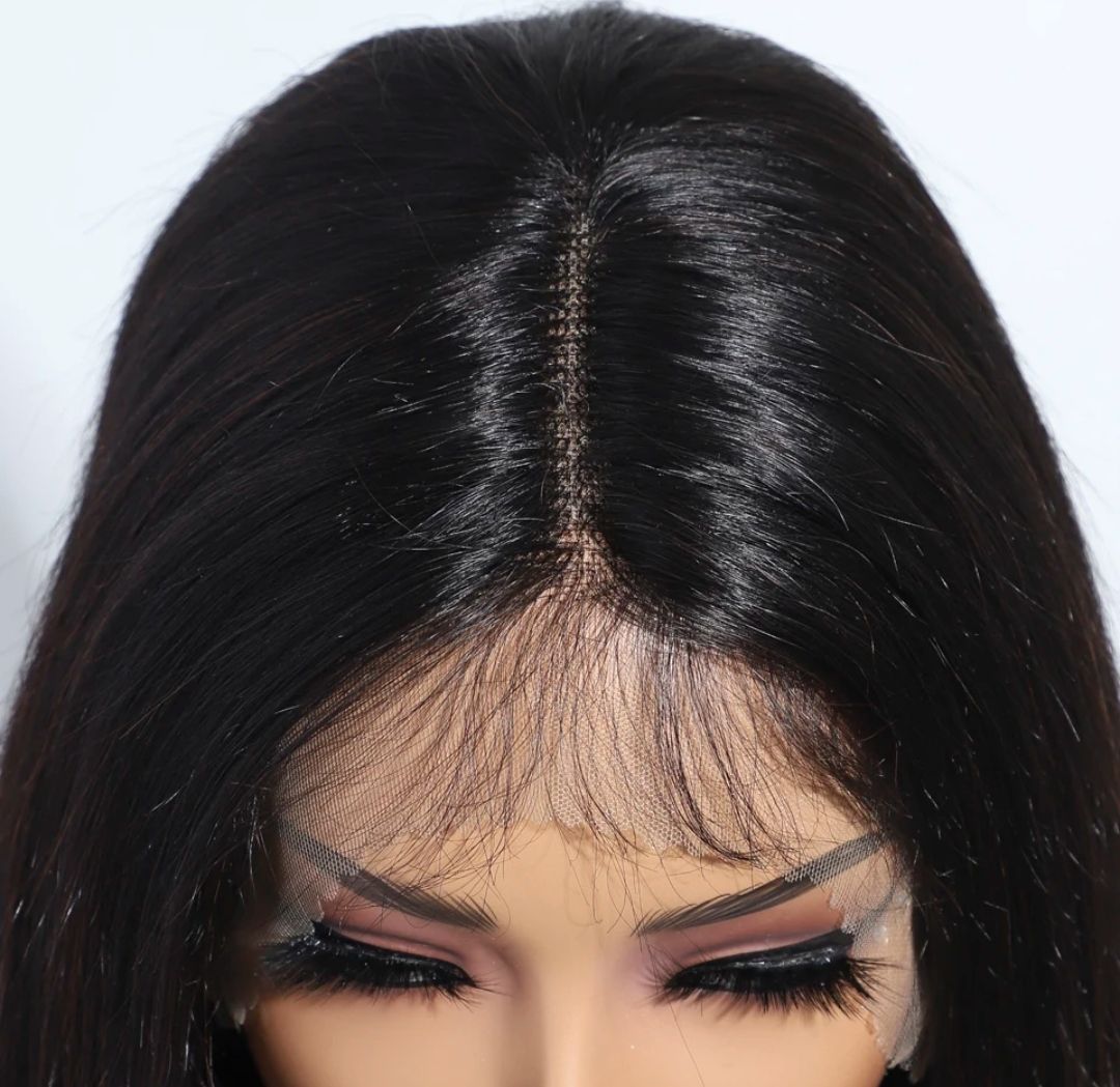Blakely Wig | Natural Black Lace Front Human Hair