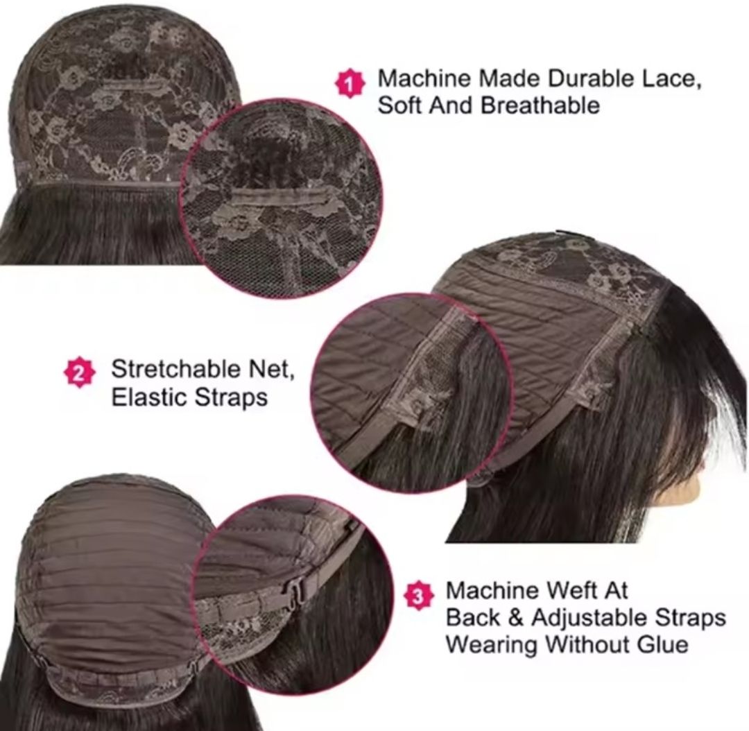 Lyn Wig | Chocolate Brown Curly Human Hair