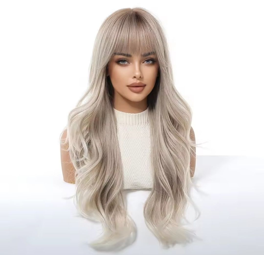 Cate Wig | Ash Blonde Mix