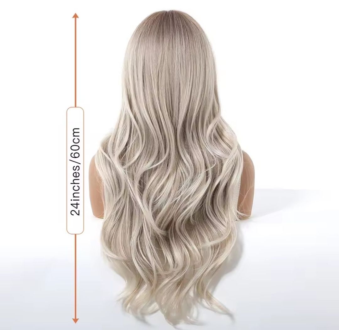Cate Wig | Ash Blonde Mix