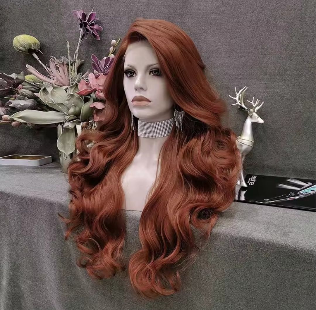 Peta Wig | Copper Free Part Lace Front