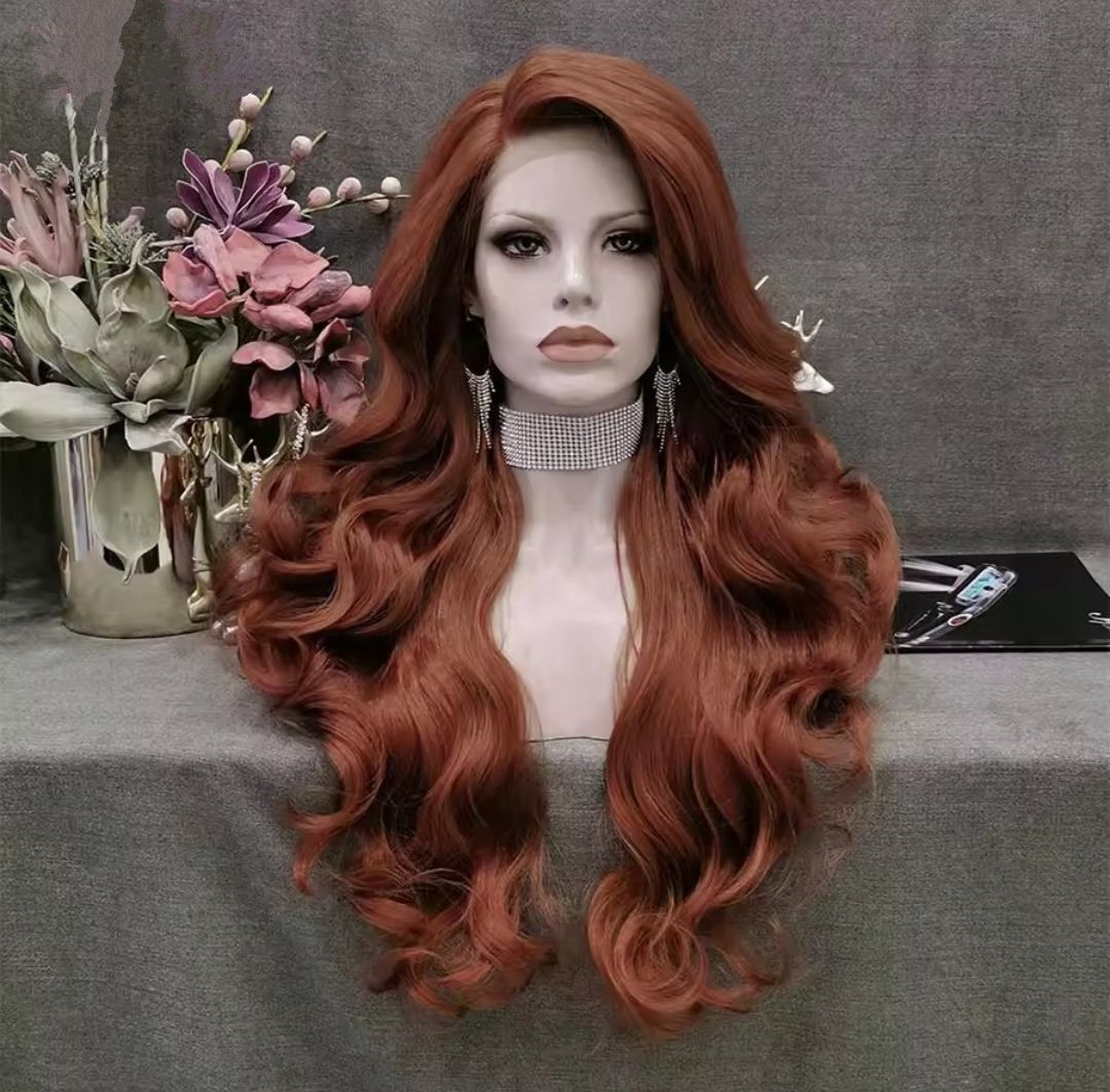 Peta Wig | Copper Free Part Lace Front