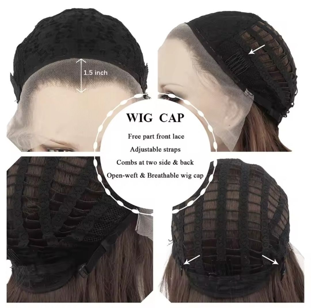 Peta Wig | Copper Free Part Lace Front