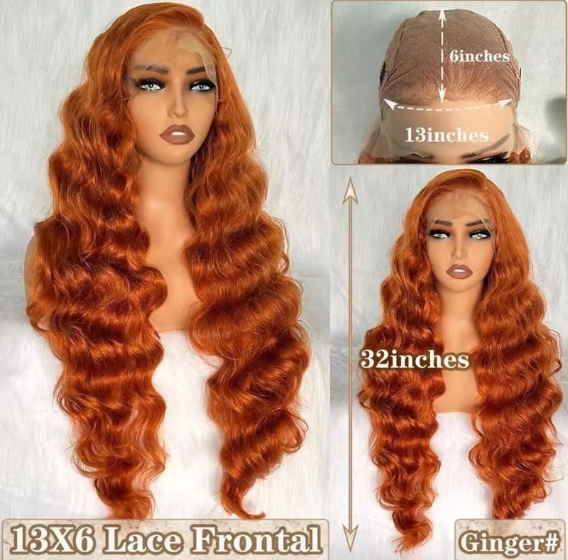 Peta Wig | Ginger Free Part Lace Front